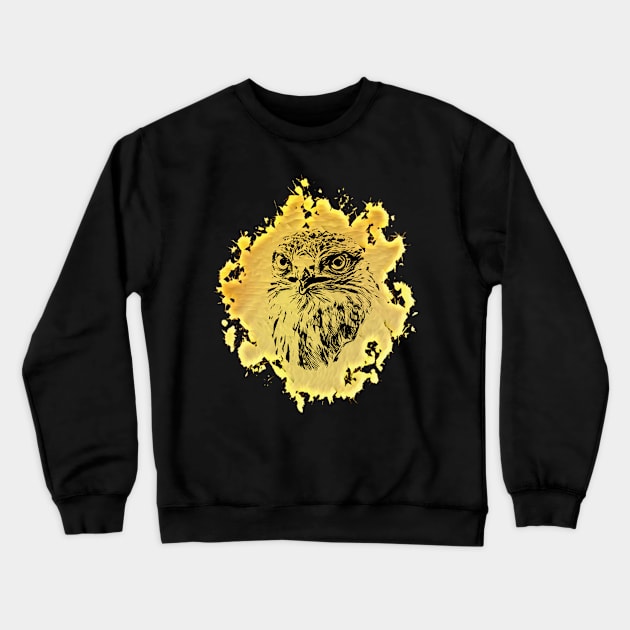 Eagle Crewneck Sweatshirt by Nimmersatt